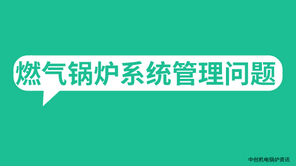 燃气锅炉系统管理问题