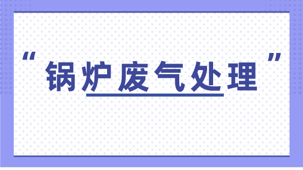 锅炉废气处理