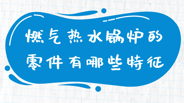 燃气热水锅炉的零件有哪些特征